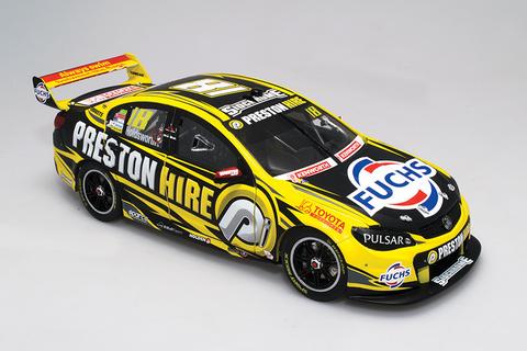 APEX 1/18 Holden VF Commodore #18 Preston Hire Racing Lee Holdsworth 2017